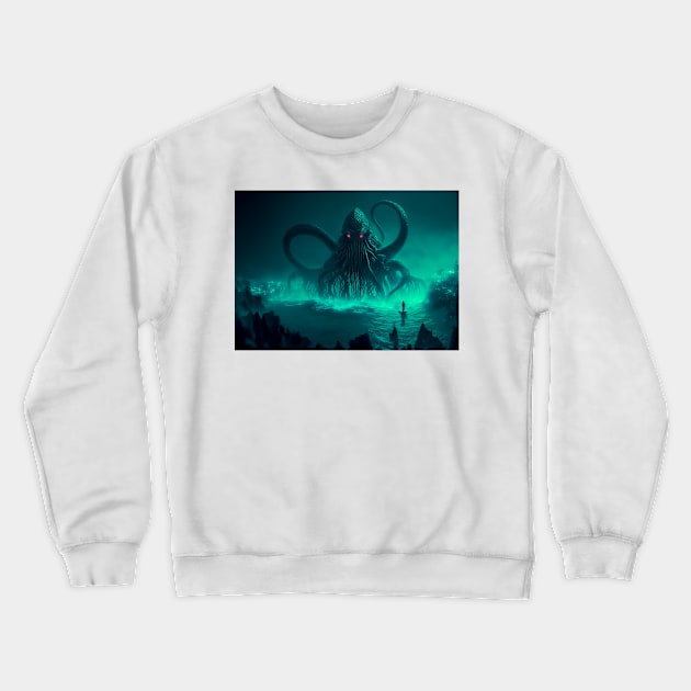 Cosmic Chaos, Magical Realms Crewneck Sweatshirt by James Garcia